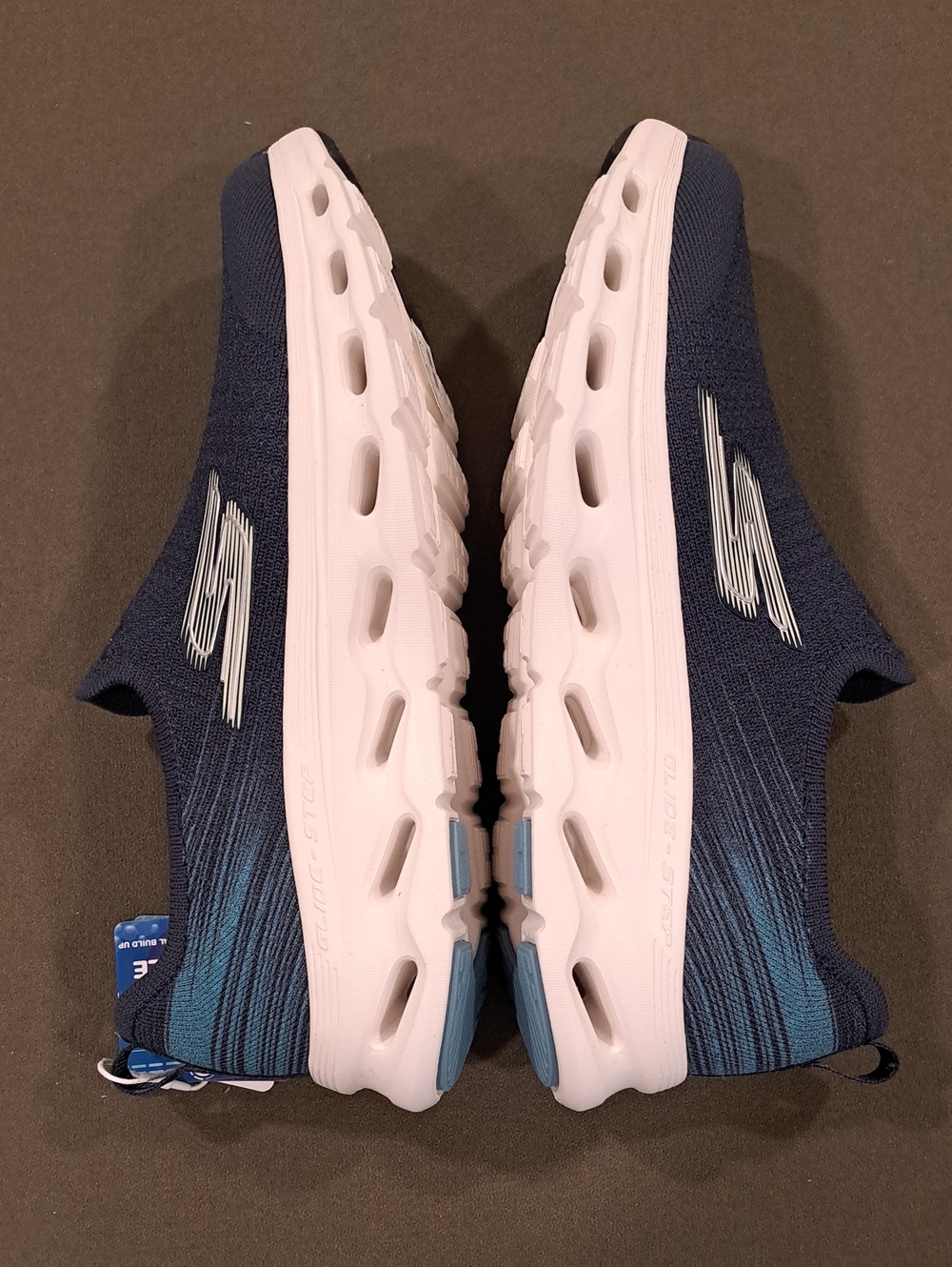 Skechers GO WALK Glide-Step 2.0 - Chelsea - Color: Navy/Blue - Size: Women 8 - Picture 7 of 11